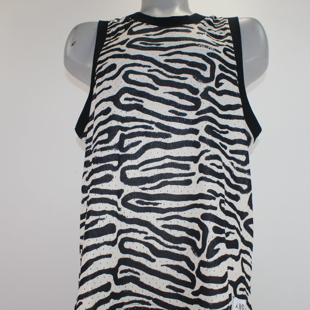 Nike Air Jordan Dri-FIT Men's L Black/White Breakfast Club Tank Top DM1823-219 - Picture 5 of 11